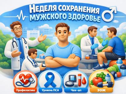 Неделя сохранения мужского здоровья