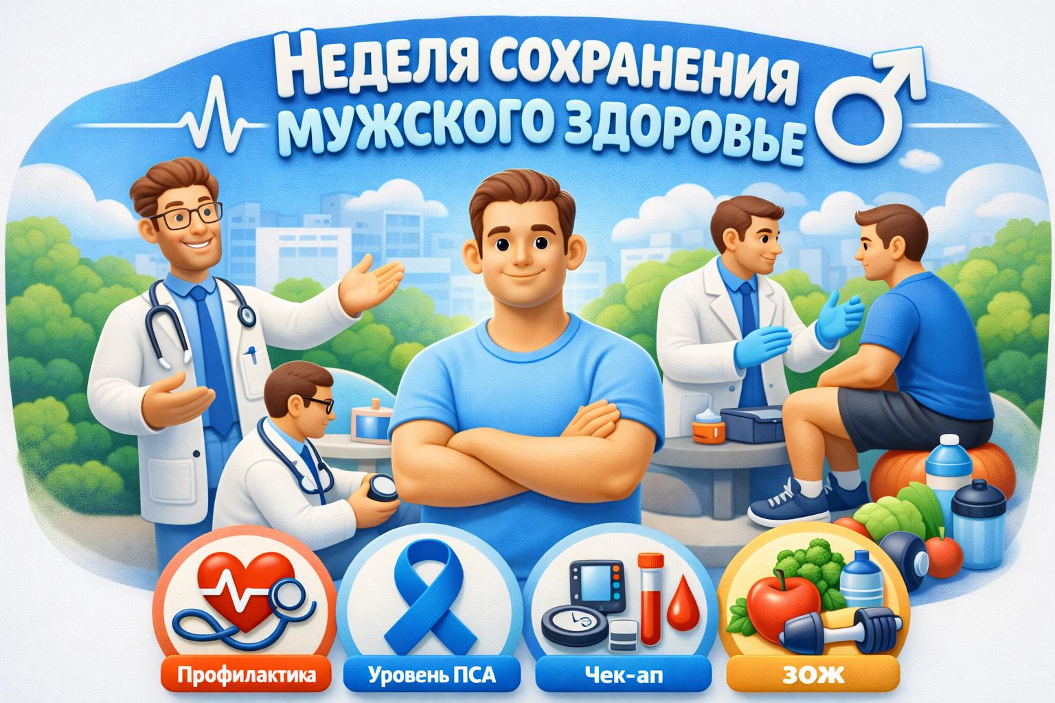 Неделя сохранения мужского здоровья