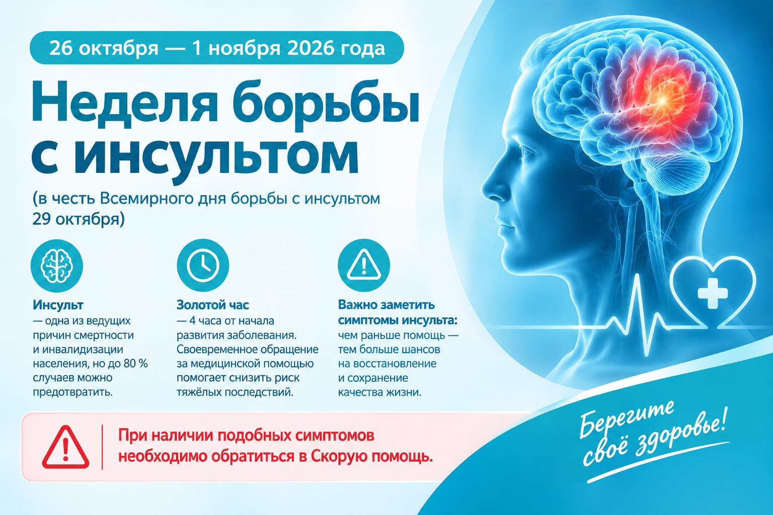 Неделя борьбы с инсультом