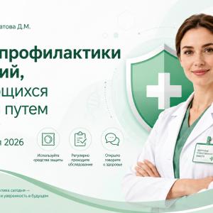 Неделя профилактики инфекций, передающихся половым путем.