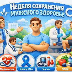 Неделя сохранения мужского здоровья