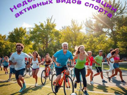 Неделя популяризации активных видов спорта