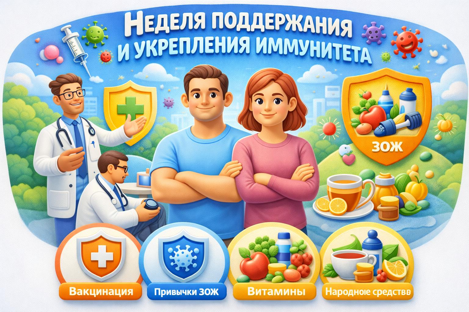 Неделя поддержания и укрепления иммунитета