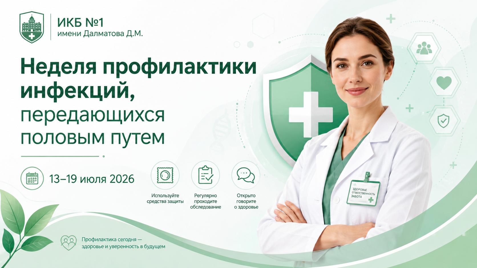 Неделя профилактики инфекций, передающихся половым путем.